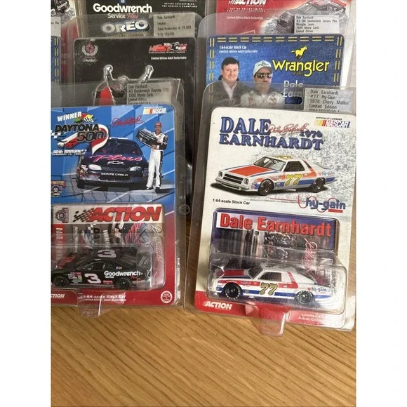 Mixed Lot Of24 1:6 Vintage NASCAR Collectables